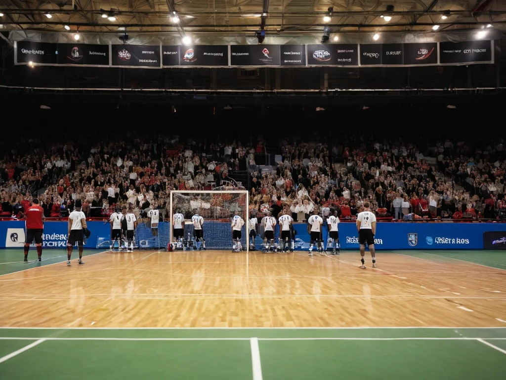 体育赛场准备,埃里克加西亚进球
